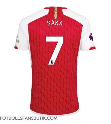 Arsenal Bukayo Saka #7 Replika Hemmatröja 2023-24 Kortärmad